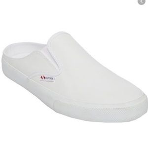 Superga leather shoes